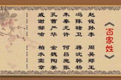 百家姓排名2019年排名，2019百家姓最新详解版
